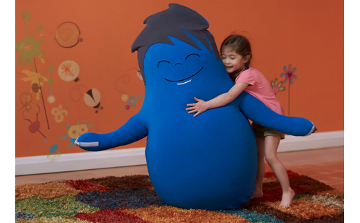 あなたをやさしく抱きしめてくれるかわいい友達。Hugibo Premium（ハギボープレミアム）ピンク【Yogibo ヨギボー プレミアム ビーズクッション ビーズ 座椅子 椅子 クッション ビーズソ