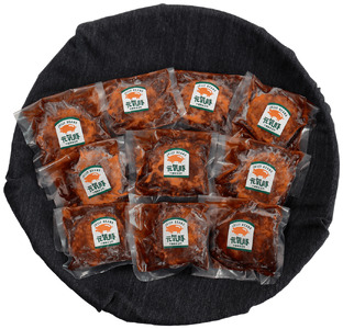 元気豚デミグラスハンバーグ 10個セット(140g×10個入)_肉  豚肉 _【配送不可地域：離島・沖縄県】 TAKB069