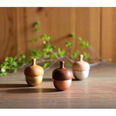 ふるさと納税 富山県 【高岡銅器】空穏 まどか どんぐりん シルバー |  | 03