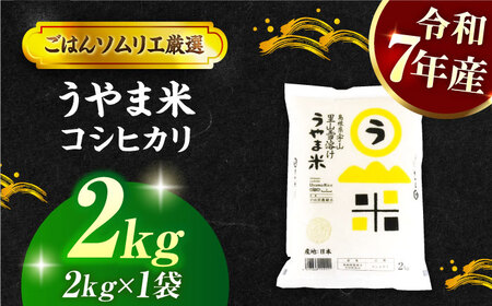 島根県産「うやま米 コシヒカリ（雲南市吉田町）」無洗米　2kg(2kg×1) 島根県松江市/有限会社藤本米穀店[ALCG044]