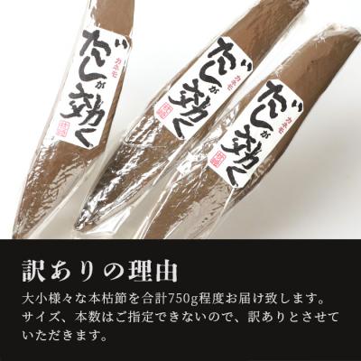 ふるさと納税 枕崎市 【訳あり】枕崎の老舗カネモ鰹節店がつくる「だしが効く」本物の枯節 750g以上 不揃い A3-90 |  | 02