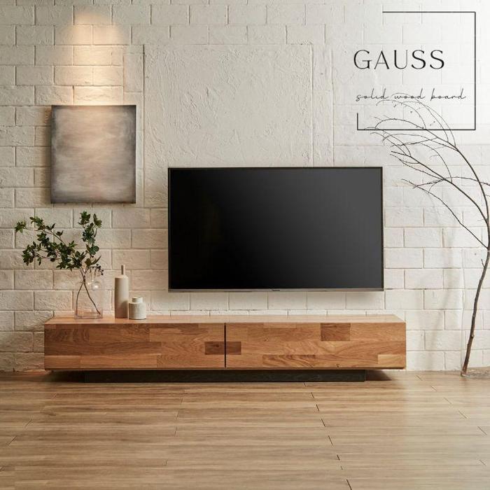 【ふるさと納税】【 GAUSS 】テレビボード【 180cm】WO色 | ファニチャー 人気 おすすめ 送料無料
