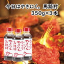 【ふるさと納税】 調味料 焼肉のタレ 「今日はやきにく。馬路村」350gボトル ゆず 柚子 焼肉 焼き肉 バーベキュー BBQ たれ にんにく ペットボトル 贈答用 ギフト 父の日 お中元 のし 熨斗 送料無料 高知県 馬路村 [620]