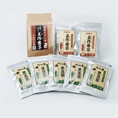 美作番茶と作州黒豆茶セット_飲料・ドリンク 茶葉・ティーバッグ 茶 _【1075902】