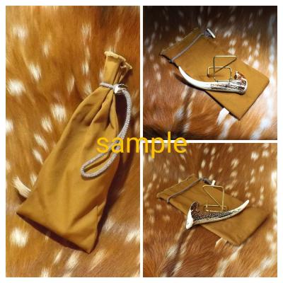 ふるさと納税 紋別市 蝦夷鹿角スマホスタンド【鹿角クラフト】 |  | 03