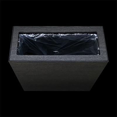 ふるさと納税 海南市 和歌山県海南市 バスク ダストボックス スリム 8.5L ブラウン 幅を取らないスリムな木目調ゴミ箱 |  | 02