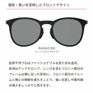 サングラス SWANS スポーツモデル 岩井姉妹 Radiant Del