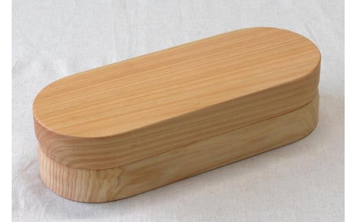 ◇紀州桧弁当箱 タイプ3 NA ナノコート 弁当包みセット【モクヘン】【TN123】