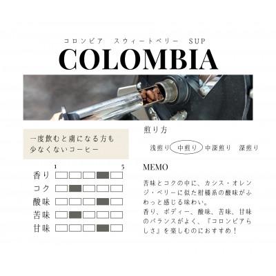 ふるさと納税 筑後市 【豆】コロンビア　スウィートベリーSUP　ウォッシュド(中煎り)200g×2 |  | 01