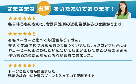 [生活応援] 自動食器洗剤 12個セット [0947]