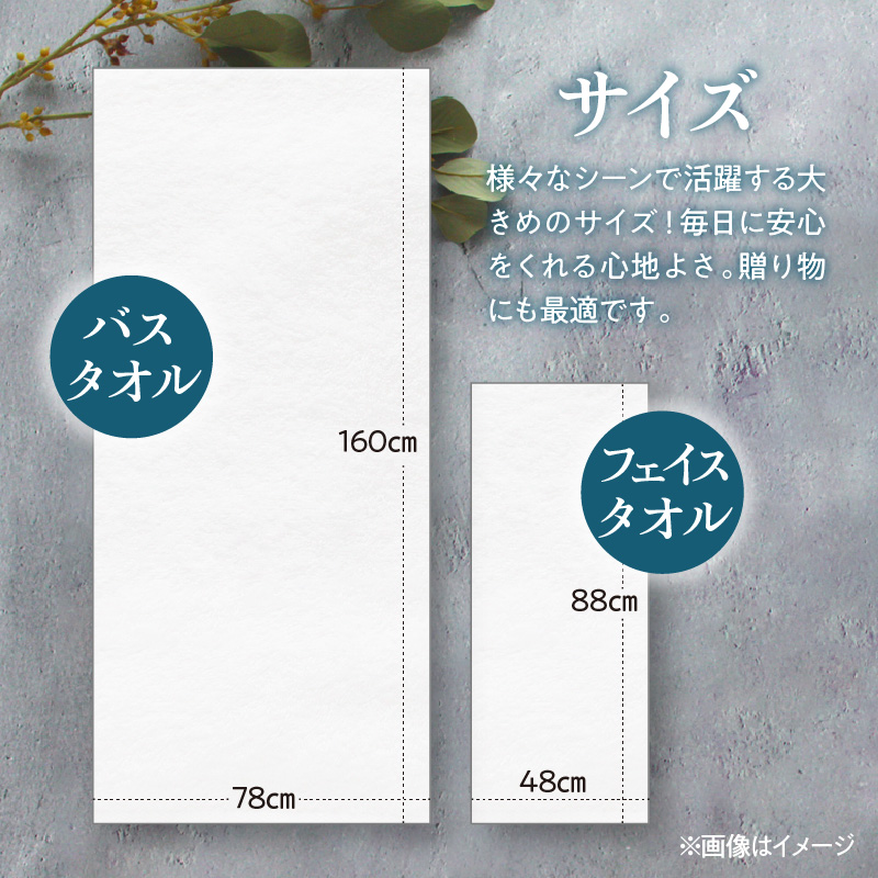 BELLUSTAR TOKYO バスタオル1枚 / フェイスタオル2枚セット