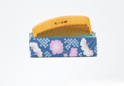 鹿児島県指定伝統的工芸品 薩摩つげ櫛(解櫛)お手入れセット付※約10.5cm 喜多つげ IB004-006 つげ櫛 つげ櫛