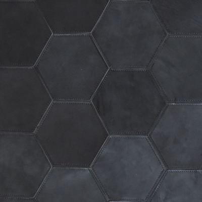 ふるさと納税 河内長野市 本革玄関マット スモーク ブラック 国産レザー Teha’amana |  | 01