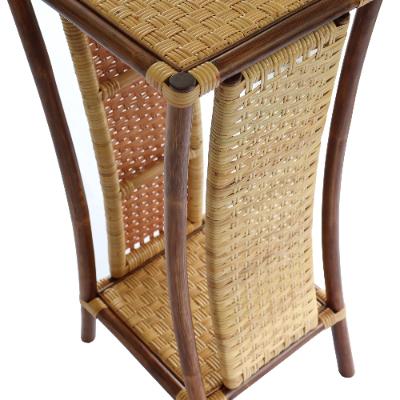 ふるさと納税 小林市 【現代の名工が造る逸品】 籐の花台 (橋之口籐工芸工房) |  | 01