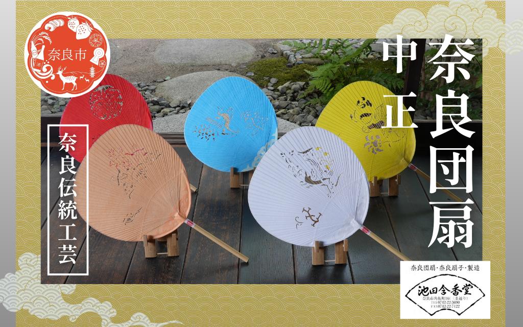 
            奈良団扇 中正 天平 化粧箱入り【色選択可】水色 赤 白 茶 黄 うちわ 奈良うちわ ハンディーファン 奈良 奈良市 奈良県 奈良町 池田含香堂 伝統工芸品 手作り 日本製 ギフト 贈り物 プレゼント 夏
          