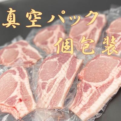 ふるさと納税 南房総市 里見和豚ロース肉切身770g(110g×7パック)筋切り済 |  | 02