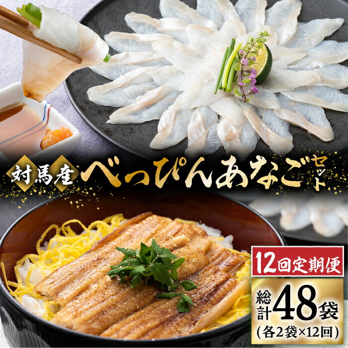 【ふるさと納税】【全12回定期便】対馬産 べっぴん あなご 詰め合わせ 《 対馬市 》【 桐谷商店 】 対馬 新鮮 ふわふわ 穴子 刺身 海産物 魚介 [WAQ006] 184000 184000円
