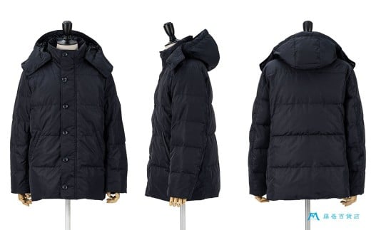 【Mサイズ】 【藤巻百貨店】 HOKKAIDO DOWN×CENTENA （ネイビー） 北海道ダウンコート M 【2026年12月上旬より順次発送】 ダウン ダウンコート コート ダウンジャケット 北