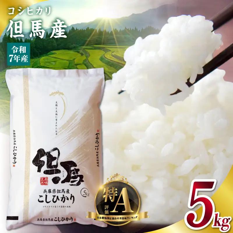 米 5kg コシヒカリ 特A 令和7年産 76-04