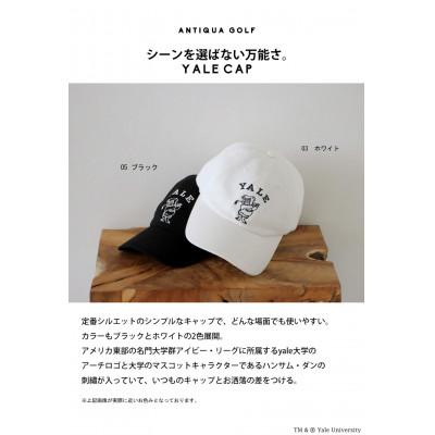 ふるさと納税 和泉市 【ANTIQUA/アンティカ】別注 YALE GOLF キャップ (ZGL-00001-05-F) |  | 01