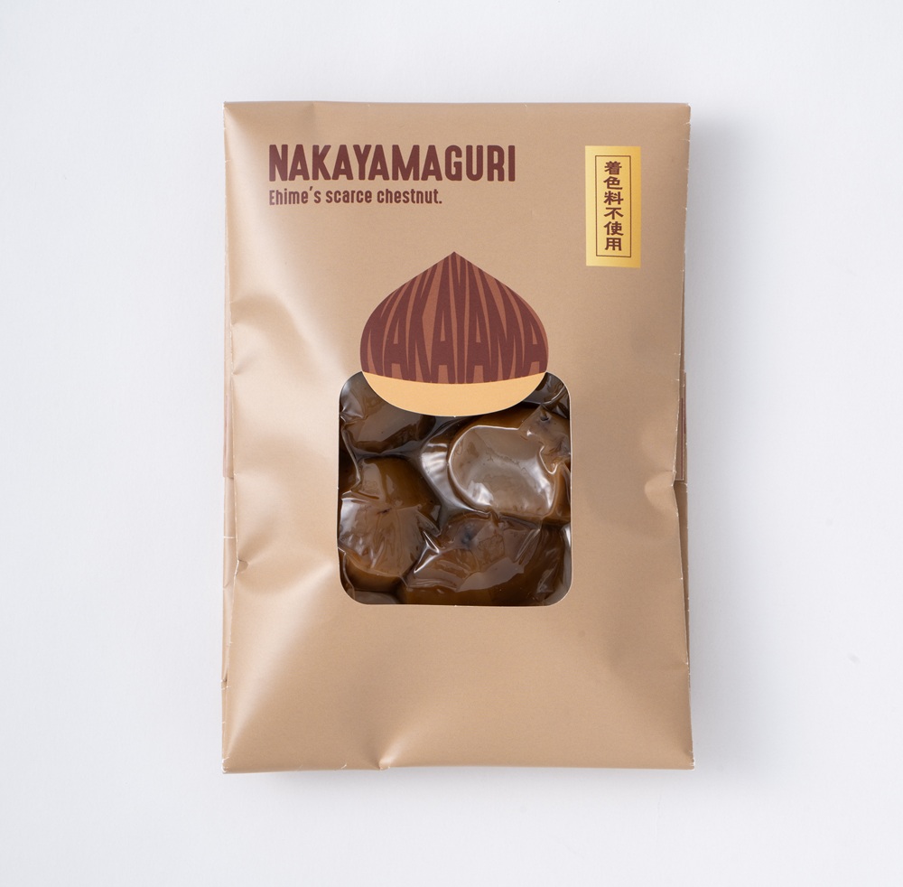 中山栗 栗の甘煮 3パックセット 100gx3   着色料不使用  無添加 少量パック  手作り  デザート おやつ  きんとん  お正月 国産 伊予市 愛媛｜B452