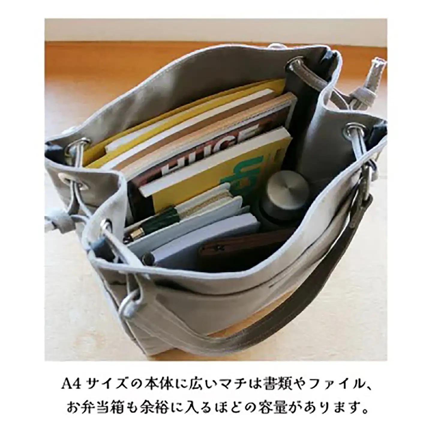 トートバッグ がんがん・トート（キナリ）  帆布