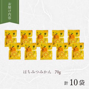 飴 はちみつみかん 10袋 静岡の恵みシリーズ 三ケ日の里山 はちみつ みかん あめ アメ 個包装 おかし お菓子 おやつ 静岡県 藤枝市 甘信堂製菓 ( 飴 菓子 ｷｬﾝﾃﾞｨｰ 飴 菓子 ｷｬﾝﾃ