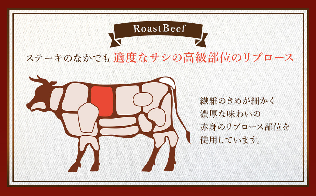 ローストビーフ150g×6個 計900g