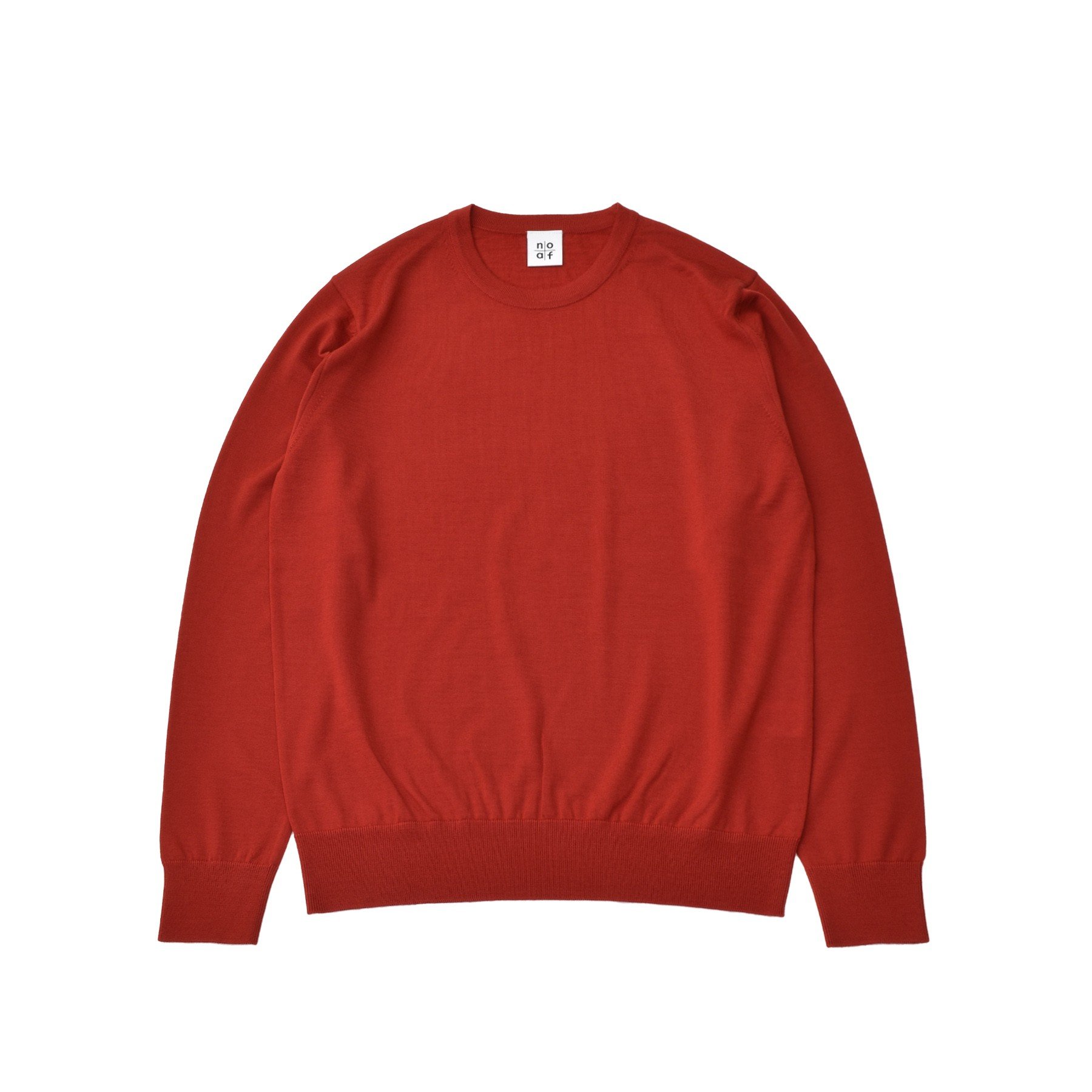 
            ＜ユニセックス＞FF30クルーネックプルオーバー ノアフ トマト サイズ3 ニット ファッション おしゃれ 日本製 秋 冬 プレゼント ギフト 第一ニットマーケティング BM0514
          