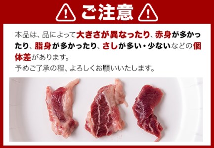 馬ひも焼肉用300g（50gx6袋）《90日以内に出荷予定(土日祝除く)》肉 馬ひも 馬肉 熊本県大津町