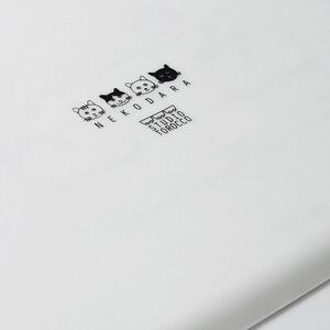 ネコダラトレイM角「洗濯機では遊びません」 ネコだらけ トレー 猫グッズ