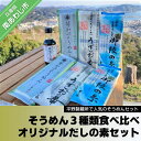 【ふるさと納税】平野製麺所で特に人気のそうめん3種類食べ比べ オリジナルだしの素1本セット ふるさと納税 そうめん