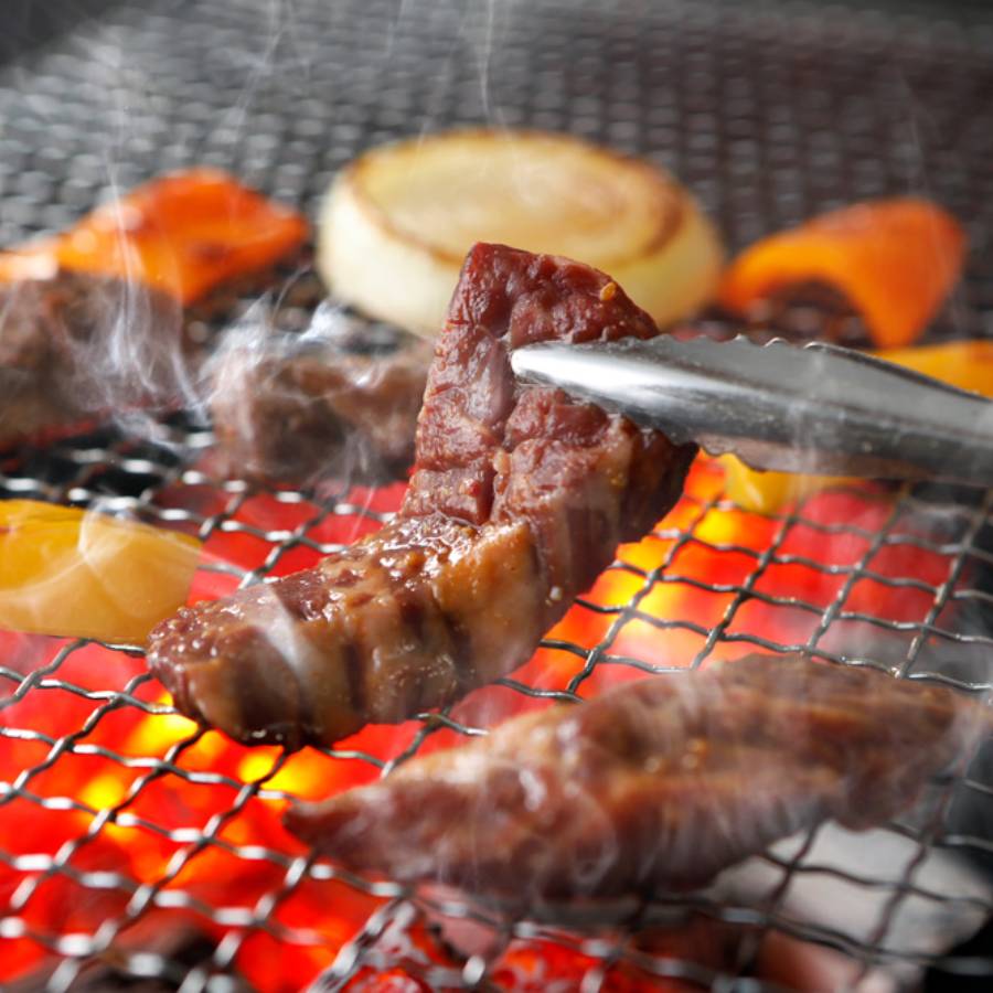 ＜山樹＞「ゲタカルビ」焼肉用 500g　