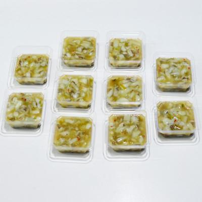 ふるさと納税 岡垣町 【毎月定期便】たこわさび10食セット　わさび好きな大人の珍味(岡垣町)全3回 |  | 02