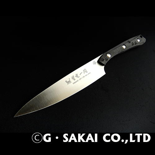 【ふるさと納税】紫電一閃 ZDP-189 カーボン柄 ペティ スナネコver H100-01