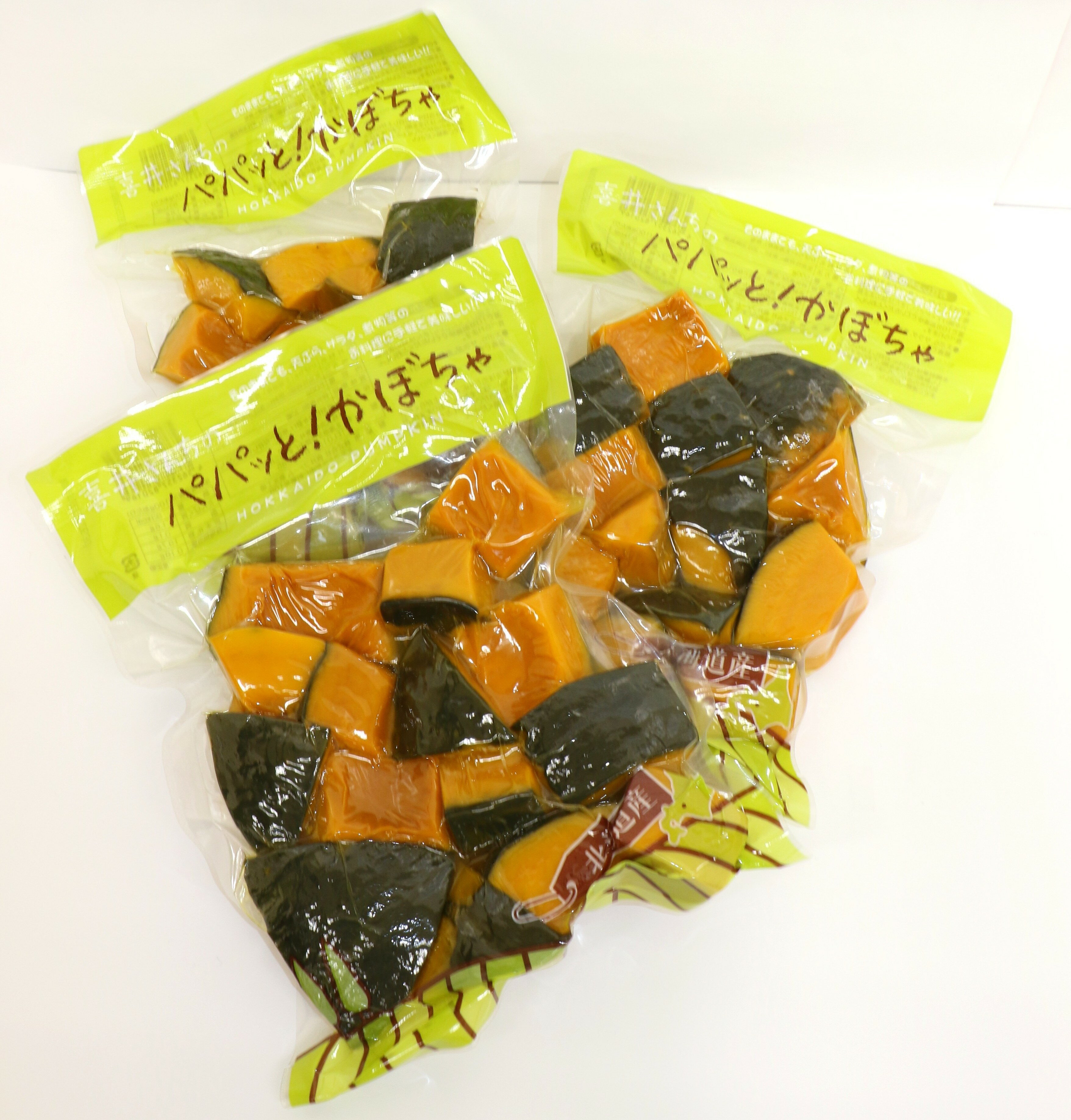 【ふるさと納税】レトルトかぼちゃセット　500g×8袋