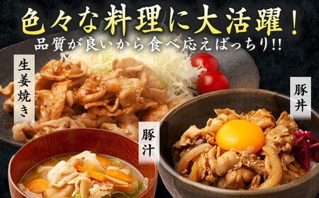 佐藤畜産の極選豚 豚肉の切り落とし3.3 kg | 国産 冷凍 小分け