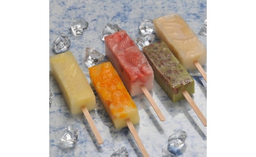 
つるりひんやり食感火照った体を癒す柏鳥堂葛アイス5種20本セット
