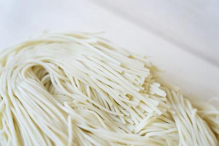【ギフト用】生素麺(細口) 4個入り 2人家族向け（贈答用・熨斗つき）