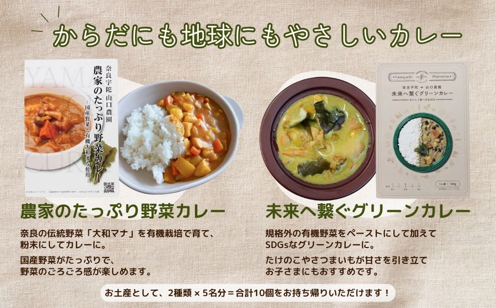 有機農業 圃場見学 ツアー お土産付 5名様迄／ 農業 農家 有機野菜 オーガニック 無農薬 SDGs 関西 体験 チケット カレー 山口農園 奈良県 宇陀市 ふるさと納税