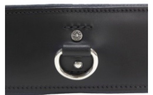 SOMES　Reiz　ドレッサージュ革腹帯（65cm）（ブラック）