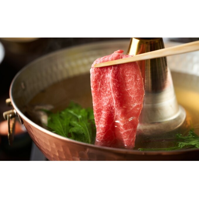 定期便 6回 訳あり しゃぶしゃぶ すき焼き用 肩 又は モモ 赤身 霜降り A4～A5 博多和牛 400g 配送不可 離島 お肉 牛肉 上質な黒毛和牛 やわらかい 濃厚 旨み 厳選部位 _イメージ3