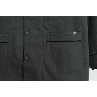 ふるさと納税 京都市 【大東寝具】Ace Hotel Kyoto × 京和晒綿紗ガーゼパジャマ≪チャコールグレーL≫ |  | 01