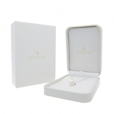 ふるさと納税 神戸市 【3月誕生石】無調色 アコヤ真珠 アクアマリン K10WG ペンダント ネックレス チェーン付き |  | 03