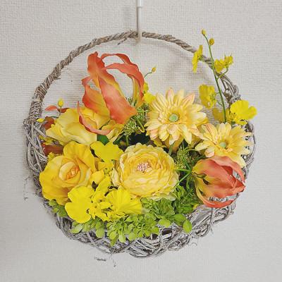 ふるさと納税 みやき町 【3ヵ月毎定期便】春夏秋冬、季節を感じられる壁掛けリース_SS9922全4回 |  | 03