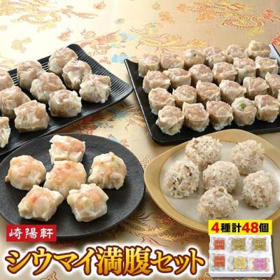 ふるさと納税 横浜市 横浜名物 崎陽軒シウマイ満腹セット4種48個