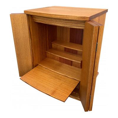 ふるさと納税 岸和田市 総桐無垢摺り漆仕上げ仏壇(幅455×高さ545)小さな上置き現代家具調ぶつだん厨子　初音の家具 |  | 03