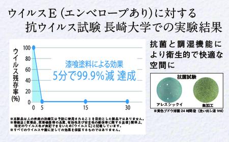 ウイルスを増やさない！自然素材から生まれた漆喰塗料「アレスシックイ」塗料セット