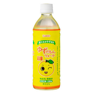 ＜定期便・全3回(連続)＞ ゆずだもん。 ウォーター (500ml×24本、ペットボトル) 定期便 ゆず 【株式会社財宝】T14
