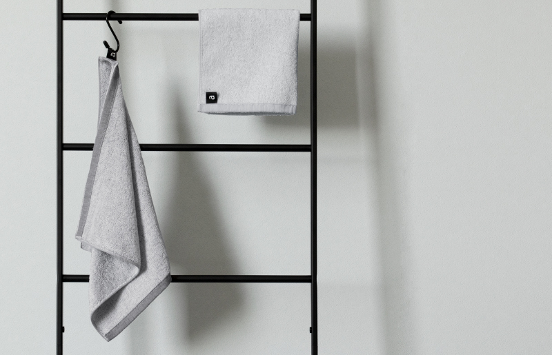 【数量限定】a towelハンドタオル 5枚セット インディゴグレー